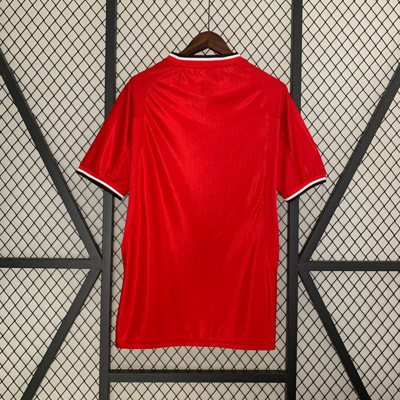Camisa I Manchester United Retrô | 01/02 Umbro - Vermelha