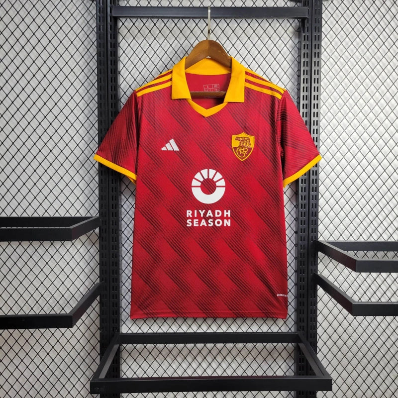 Camisa I Roma | 24/25 Torcedor Adidas - Vermelha e Amarela