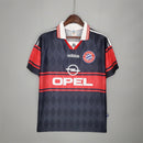 Camisa I Bayern de Munique Retrô | 1997/99 Adidas - Azul e Vermelha