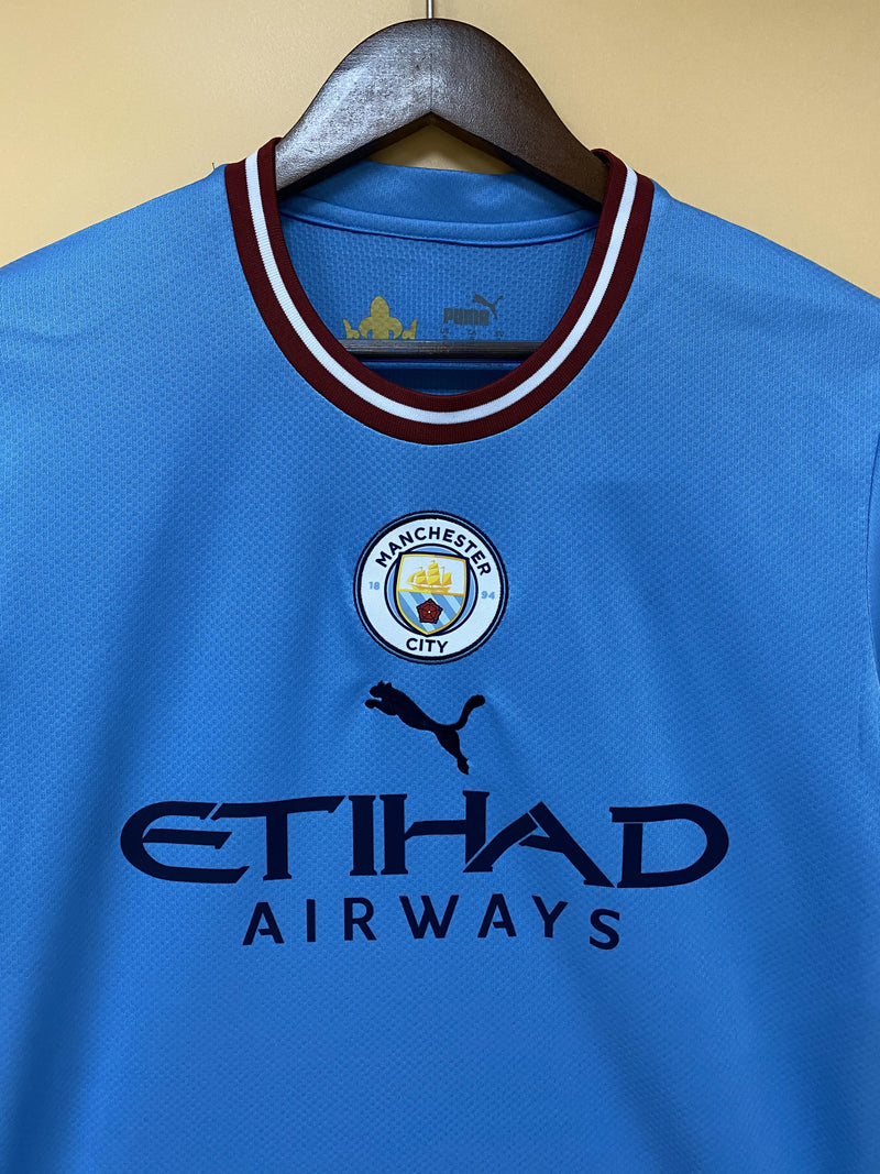 Camisa I Manchester City | 22/23 Torcedor Puma - Azul