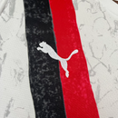 Camisa II Manchester City | 2025 Torcedor Puma - Branca Vermelha e Preta