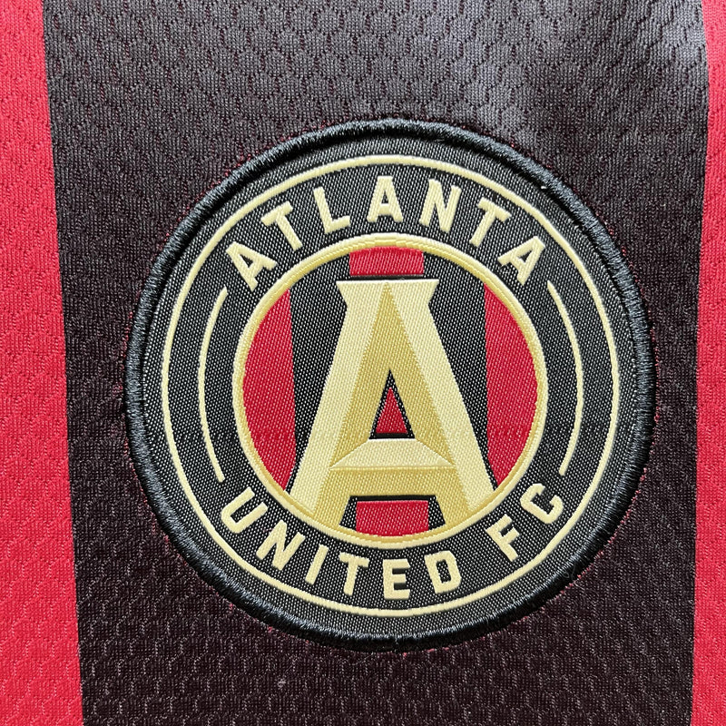 Camisa I Atlanta United | 23/24 Torcedor Adidas - Vermelha e Preta