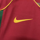 Camisa I Portugal Retrô | 2002 Torcedor Nike - Vermelha