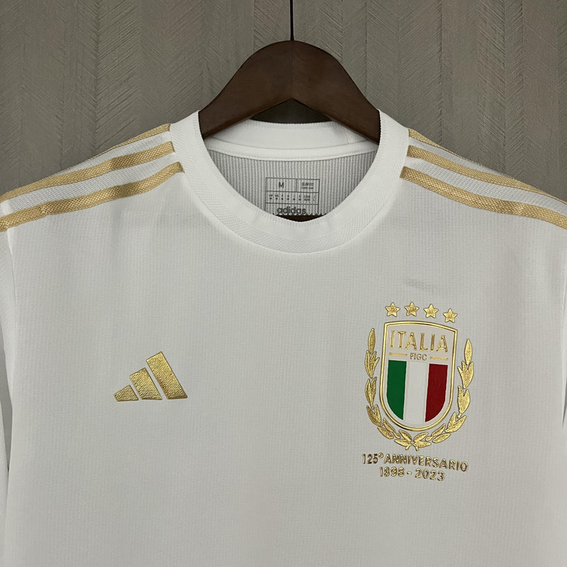 Camisa Edição Comemorativa Itália | 23/24 Torcedor Adidas - Branca