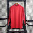 Camisa III Marrocos Retrô | 1998 Puma - Vermelha e Verde - Manga Longa