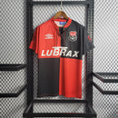 Camisa Centenário Flamengo Retrô | 1995 Umbro - Vermelha e Preta