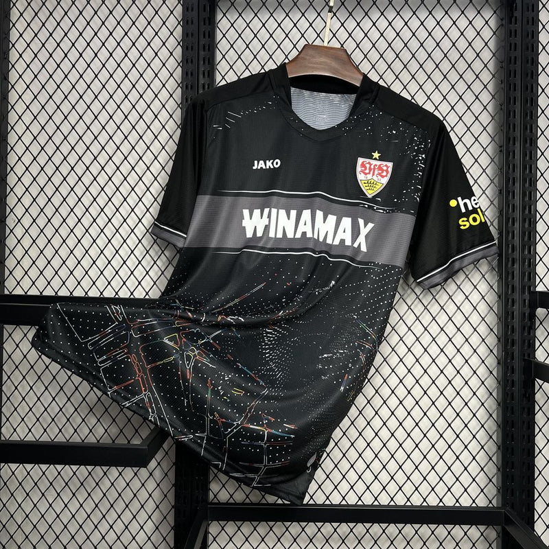 Camisa III Stuttgart | 24/25 Torcedor Jako - Preta e Branca
