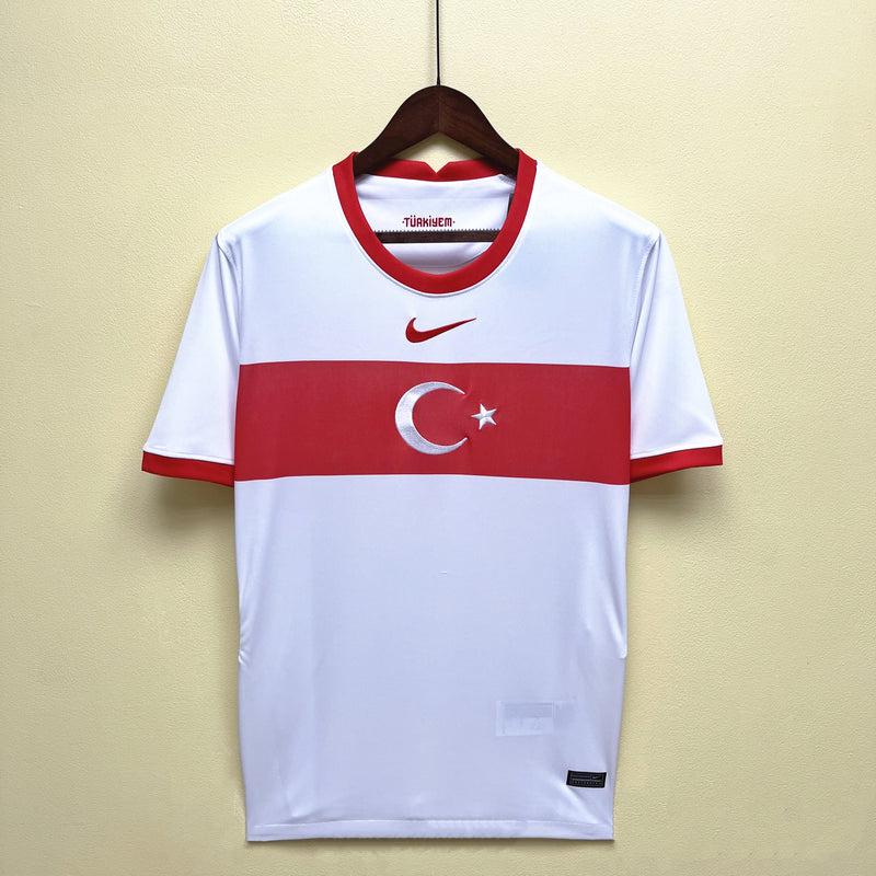Camisa I Turquia | 20/21 Torcedor Nike - Branca e Vermelha