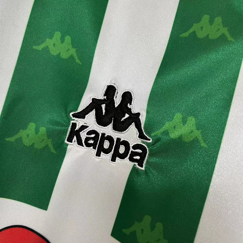 Camisa I Betis Retrô | 95/96 Kappa - Verde e Branca