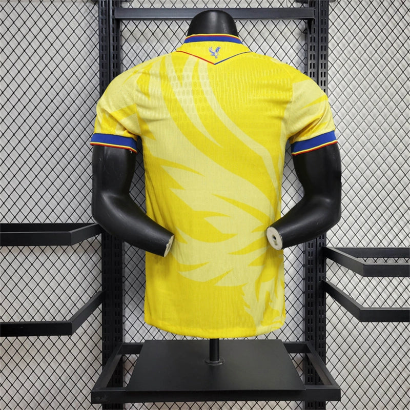 Camisa II Crystal Palace| 24/25 Modelo Jogador Macron - Amarela e Azul