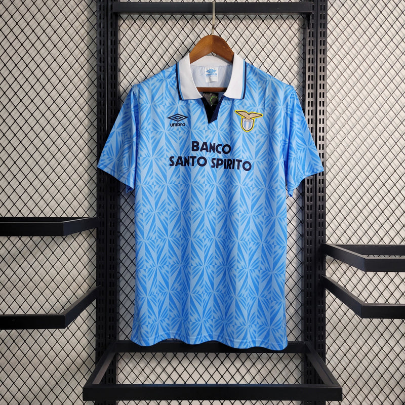 Camisa I Lazio Retrô | 91/92 Umbro - Azul