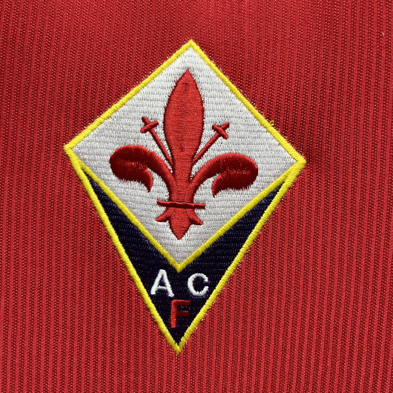 Camisa III Fiorentina Retrô | 95/96 Torcedor Reebok - Vermelha