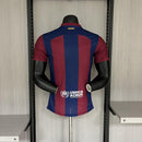 Camisa I Barcelona | 23/24 Modelo Jogador Nike - Vermelha e Azul