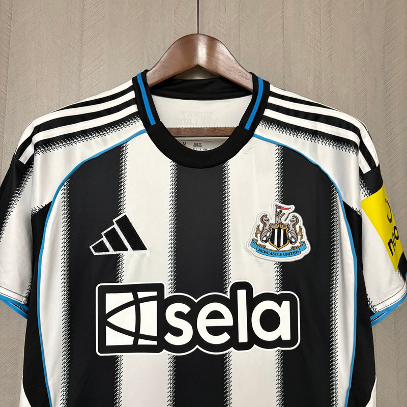 Camisa I Newcastle | 25/26 Torcedor Adidas - Preta e Branca