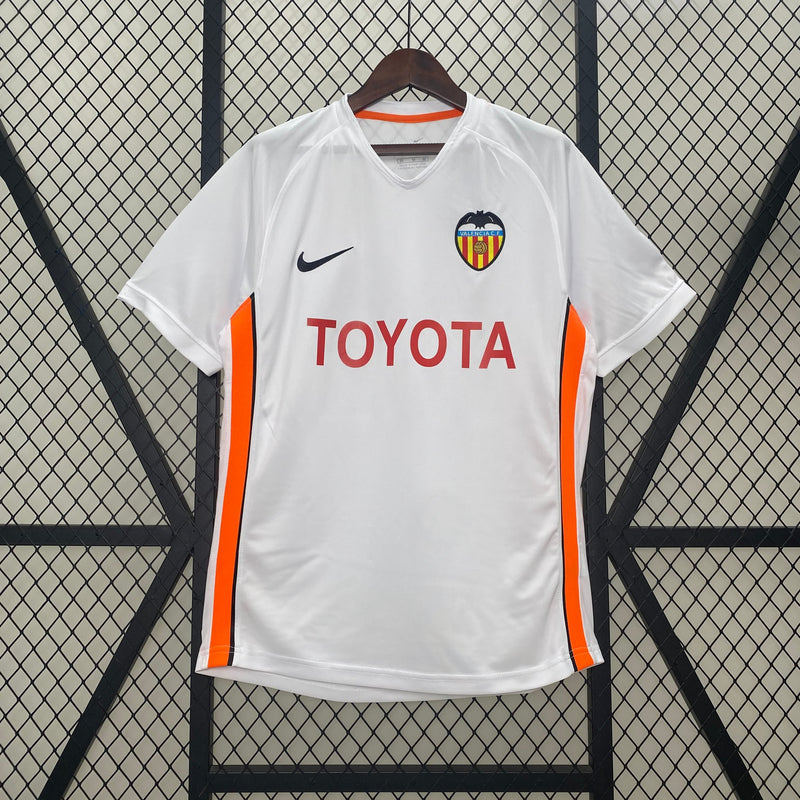 Camisa I Valencia Retrô | 06/07 Nike - Branca