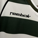 Camisa I Sporting Retrô | 01/03 Reebok - Verde e Branca - Manga Longa