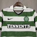 Camisa I Celtic Retrô | 10/12 Nike - Branca e Verde