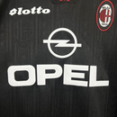 Camisa IV Milan Retrô | 97/98 Lotto - Preta