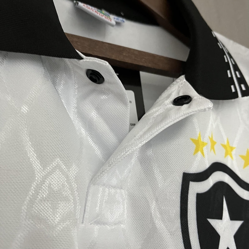 Camisa II Botafogo Retrô | 1995 Torcedor Finta - Branca