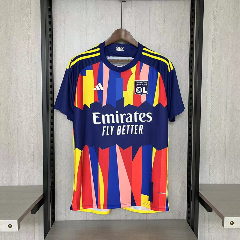 Camisa III Lyon | 23/24 Torcedor Adidas - Colorida