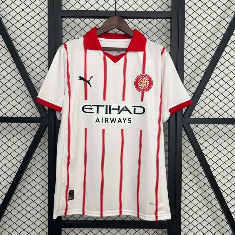 Camisa I Girona | 25/26 Torcedor Puma - Branca e Vermelha