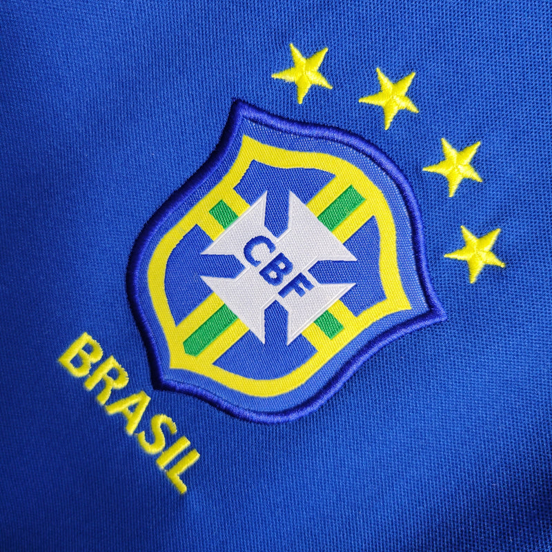 Camisa II Brasil Retrô | 1997 Nike - Azul