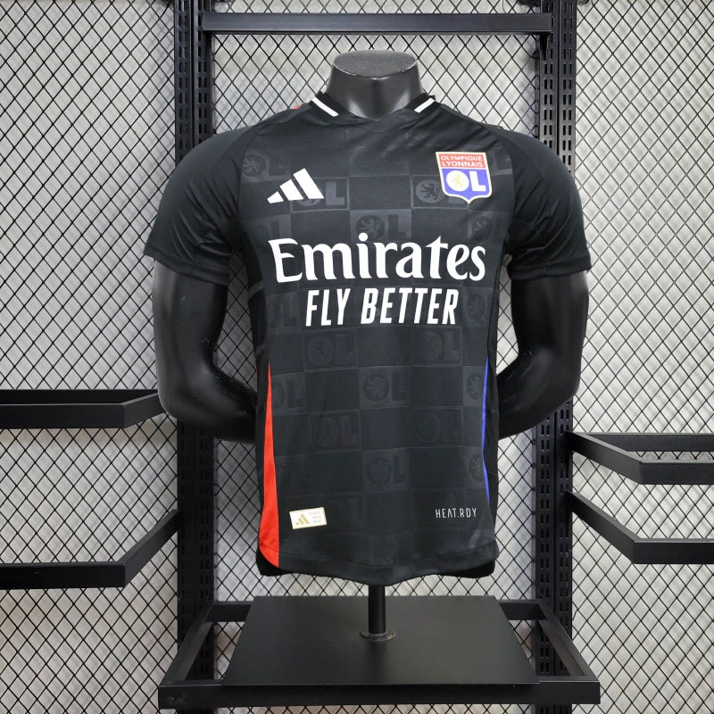 Camisa II Lyon | 24/25 Modelo Jogador Adidas - Preta
