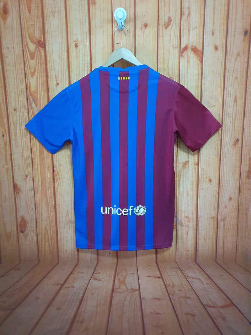 Camisa I Barcelona | 21/22 Torcedor Nike - Azul e Vermelha