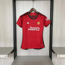 Camisa I Manchester United | 23/24 Torcedor Adidas - Vermelha - Feminina