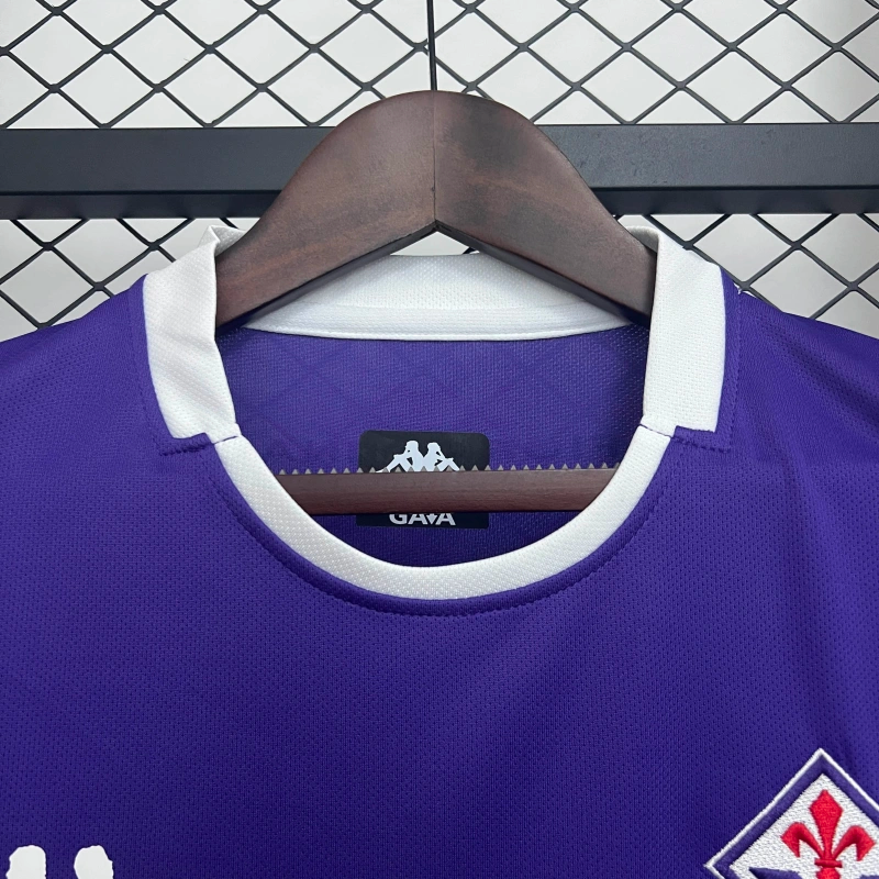 Camisa I Fiorentina | 25/26 Torcedor Kappa - Roxa e Branca