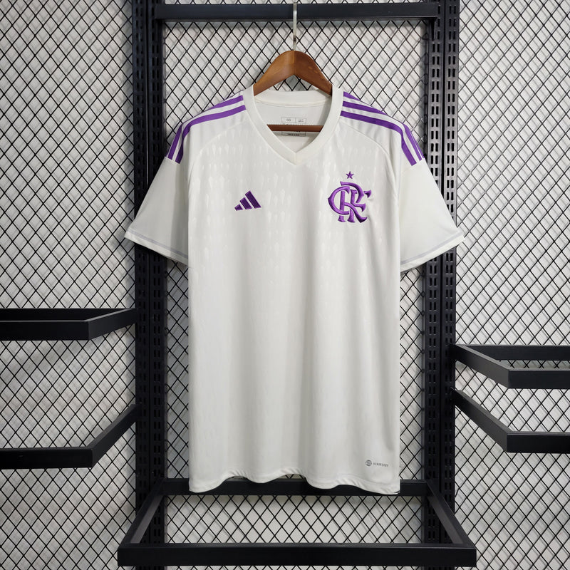 Camisa Goleiro Flamengo | 23/24 Torcedor Adidas - Branca