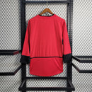 Camisa I Manchester United Retrô | 02/04 Nike - Vermelha - Manga Longa