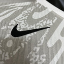 Camisa de Goleiro Brasil | 2024 Modelo Jogador Nike - Branca e Cinza