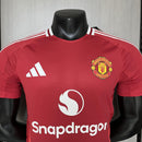 Camisa I Manchester United | 24/25 Modelo Jogador Adidas - Vermelha