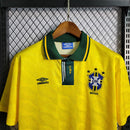 Camisa I Brasil Retrô | 1992 Umbro - Amarela