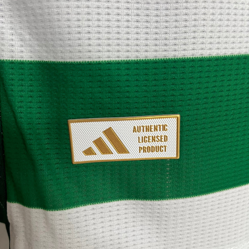Camisa I Celtic | 24/25 Modelo Jogador Adidas - Verde e Branca