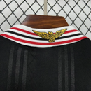 Camisa II Benfica Retrô | 97/98 Adidas - Preta Vermelha e Branca