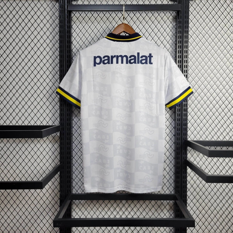 Camisa II Boca Juniors Retrô | 95/96 Olan - Branca Azul e Amarela