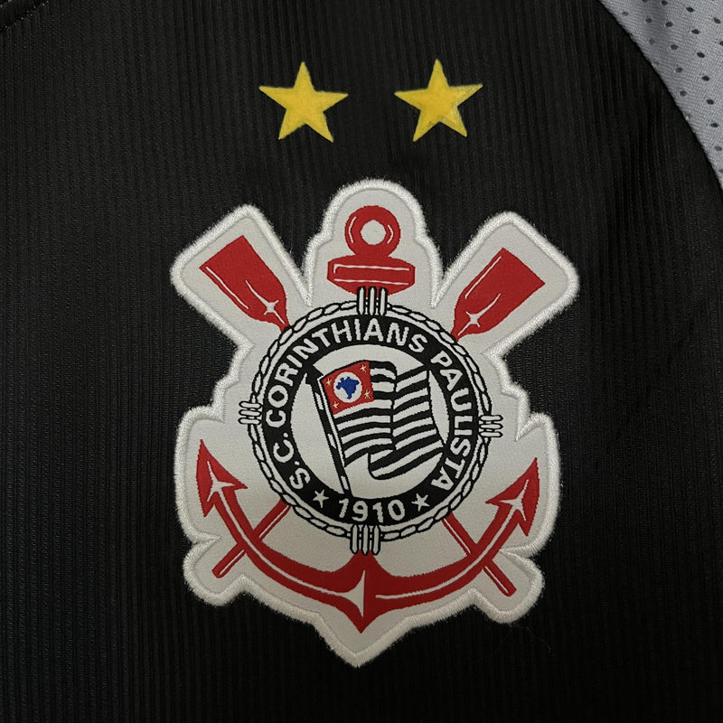 Camisa III Corinthians Retrô | 1999 Topper - Preta