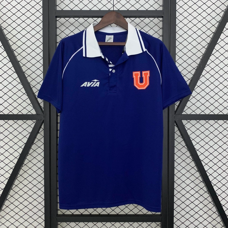 Camisa I Universidad de Chile Retrô | 1994 Avia - Azul e Vermelha