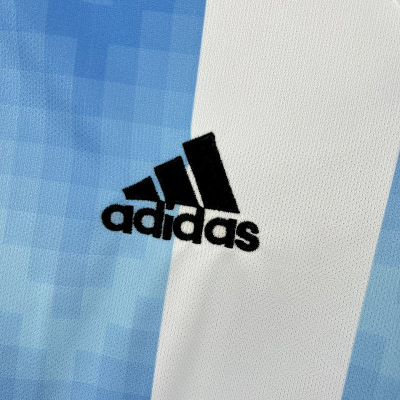 Camisa I Argentina Retrô | 2018 Adidas - Azul e Branca