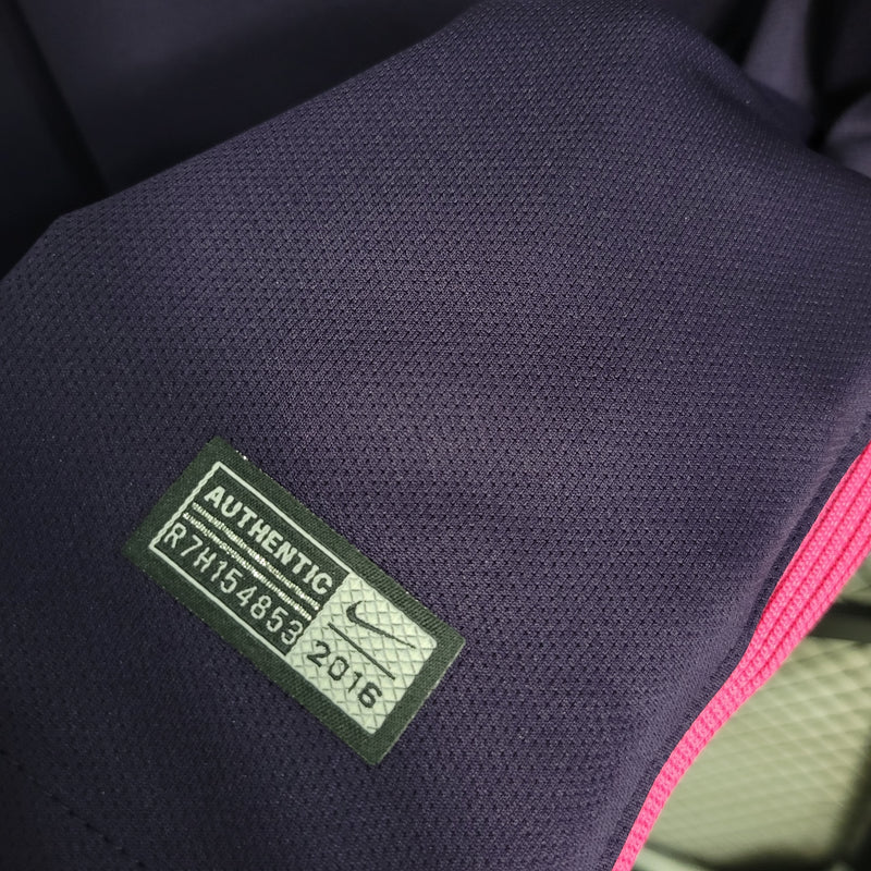 Camisa II Barcelona Retrô | 16/17 Nike - Roxa