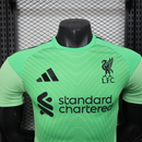 Camisa Goleiro Liverpool | 25/26 Modelo Jogador Adidas - Verde