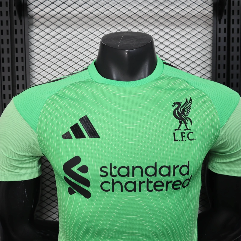 Camisa Goleiro Liverpool | 25/26 Modelo Jogador Adidas - Verde