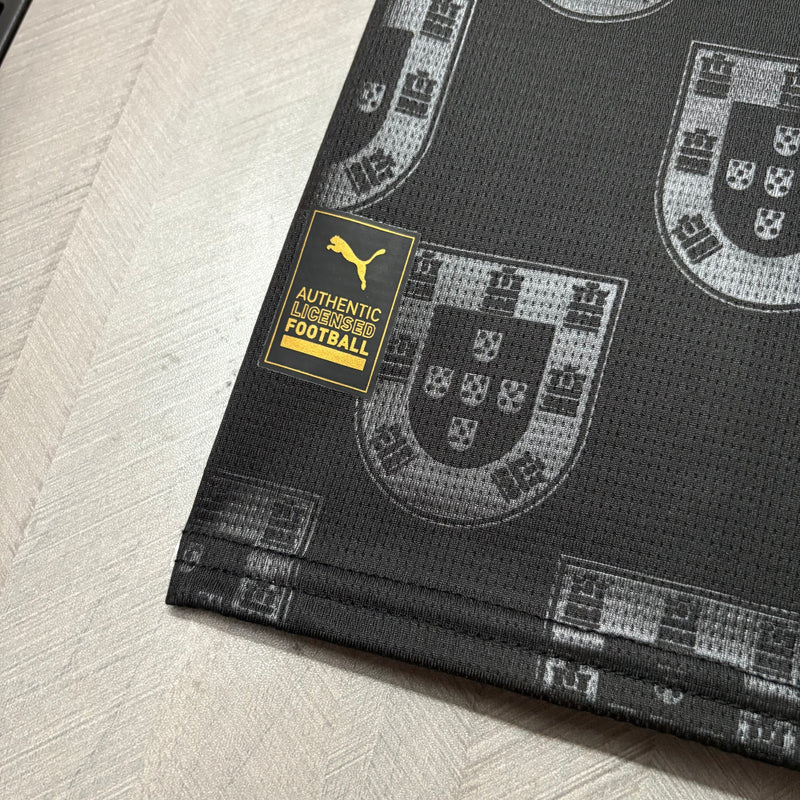 Camisa Pantera Negra Portugal | 2026 Torcedor Puma - Preta