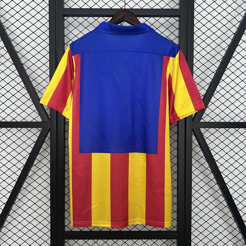 Camisa II Valencia Retrô | 80/81 Adidas - Vermelha e Amarela
