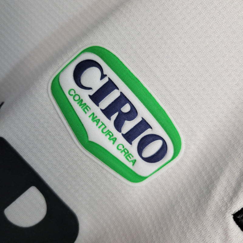 Camisa Aniversário Lazio Retrô | 99/00 Puma - Branca e Azul