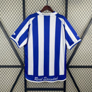 Camisa I Real Sociedad Retrô | 02/03 Astore - Azul e Branca