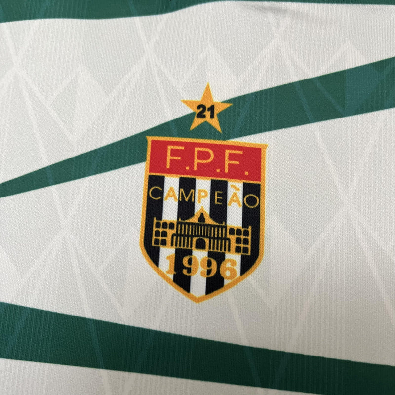 Camisa III Palmeiras Retrô | 1996 Torcedor Reebok - Branca e Verde