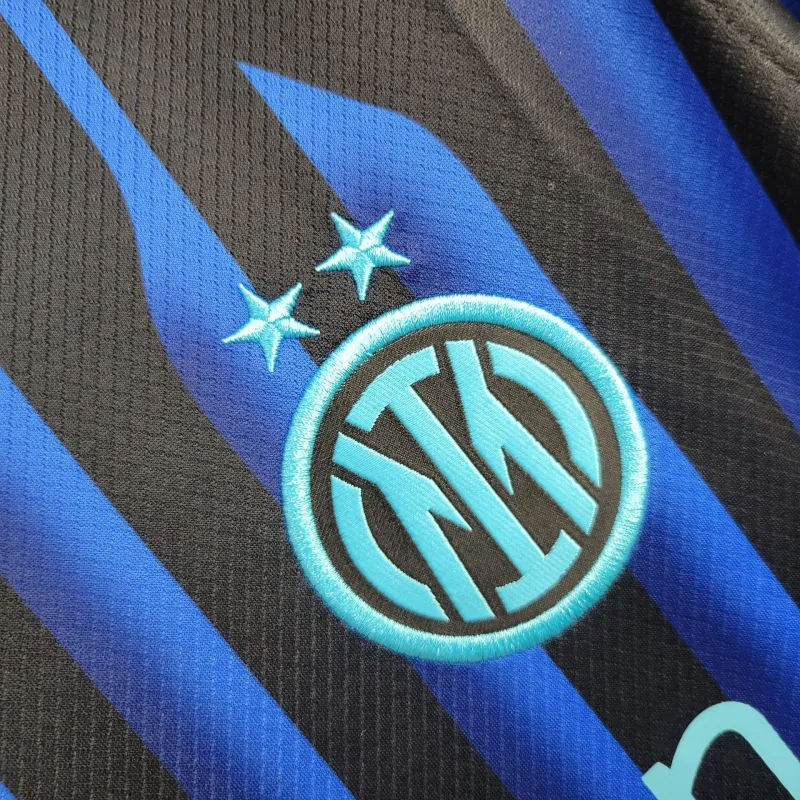 Camisa I Inter de Milão | 25/26 Torcedor Nike - Azul e Preta - Feminina